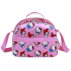 Hello Kitty Lovely-Bolsa Portamerienda 3D, Rosa