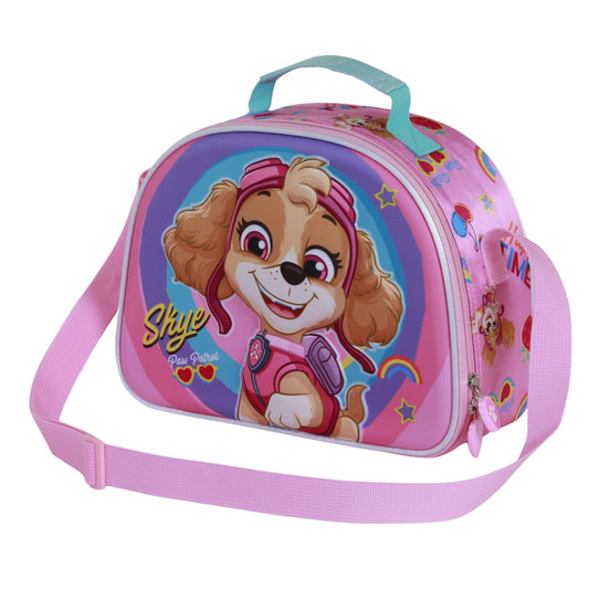 Paw Patrol La Patrulla Canina Happy-Bolsa Portamerienda 3D, Rosa