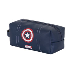 Marvel Capitán América Starshield-Neceser de Viaje Brick PLUS, Azul Oscuro
