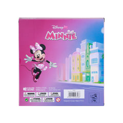 Disney Minnie Mouse Cat-Pack de Journal Cœur + Stylo 6 Couleurs, Lilas