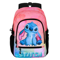 Disney Lilo en Stitch Watercolour-Rugzak Fight 3.0, Multicolor