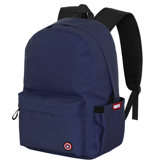 Marvel Captain America CAP-Sac à dos Block, Bleu