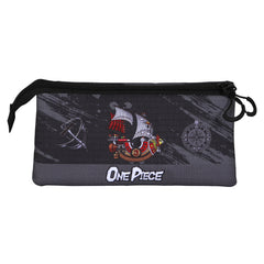 One Piece Unique-Estuche Portatodo Triple, Negro