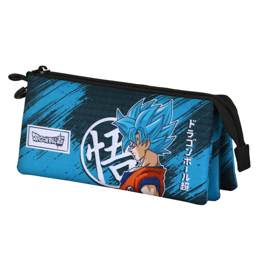 Dragon Ball Saiyajin Blue-Astuccio Triplo, Turchese