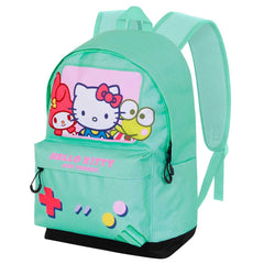 Hello Kitty Videogame-FAN HS Backpack 3.0, Turquoise