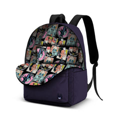 Cattivi Disney VIL-Zaino Block, Viola