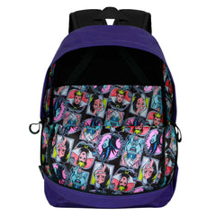 Vilãs Disney VIL-Mochila Block, Roxo