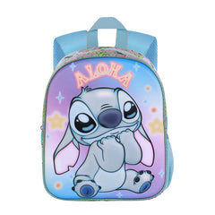 Disney Lilo e Stitch Mischievous-Zainetto 3D Elite, Blu