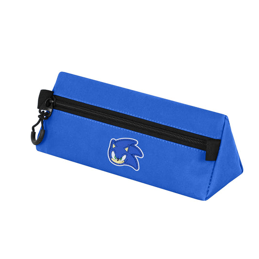 Sonic The Hedgehog SO-Trousse Triangulaire, Bleu