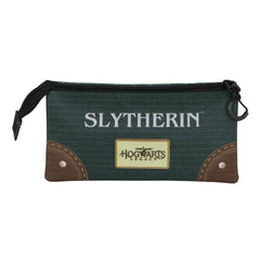Harry Potter Legacy Slytherin-Estuche Portatodo Triple, Verde