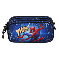 Marvel Spiderman Skills Trick FAN 2.2 Federmäppchen, Schwarz