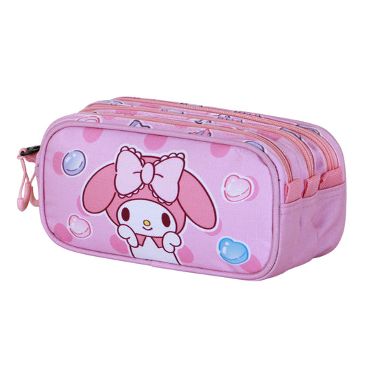 Hello Kitty My Melody Sweets-Estuche Portatodo Trick FAN 2.2, Rosa