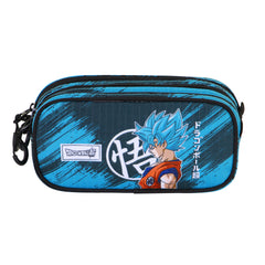 Dragon Ball Saiyajin Blue-FAN Trick Pencil Case 2.2, Turquoise