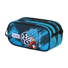 Dragon Ball (Bola de Dragón) Saiyajin Blue-Estuche Portatodo Trick FAN 2.2, Turquesa