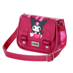 Hello Kitty Kuromi Cherry-Umhängetasche Satchel XS, Rosa