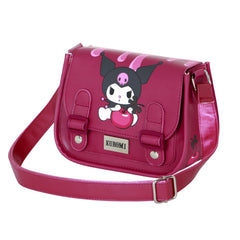 Hello Kitty Kuromi Cherry-Torebka na ramię Satchel XS, różowa