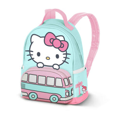 Hello Kitty Van-Mochila Heady Pequeña, Verde