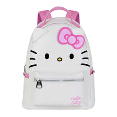Hello Kitty Gesicht-Rucksack Heady, Weiß