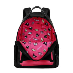 Hello Kitty Kuromi Face-Plecak Heady, liliowy