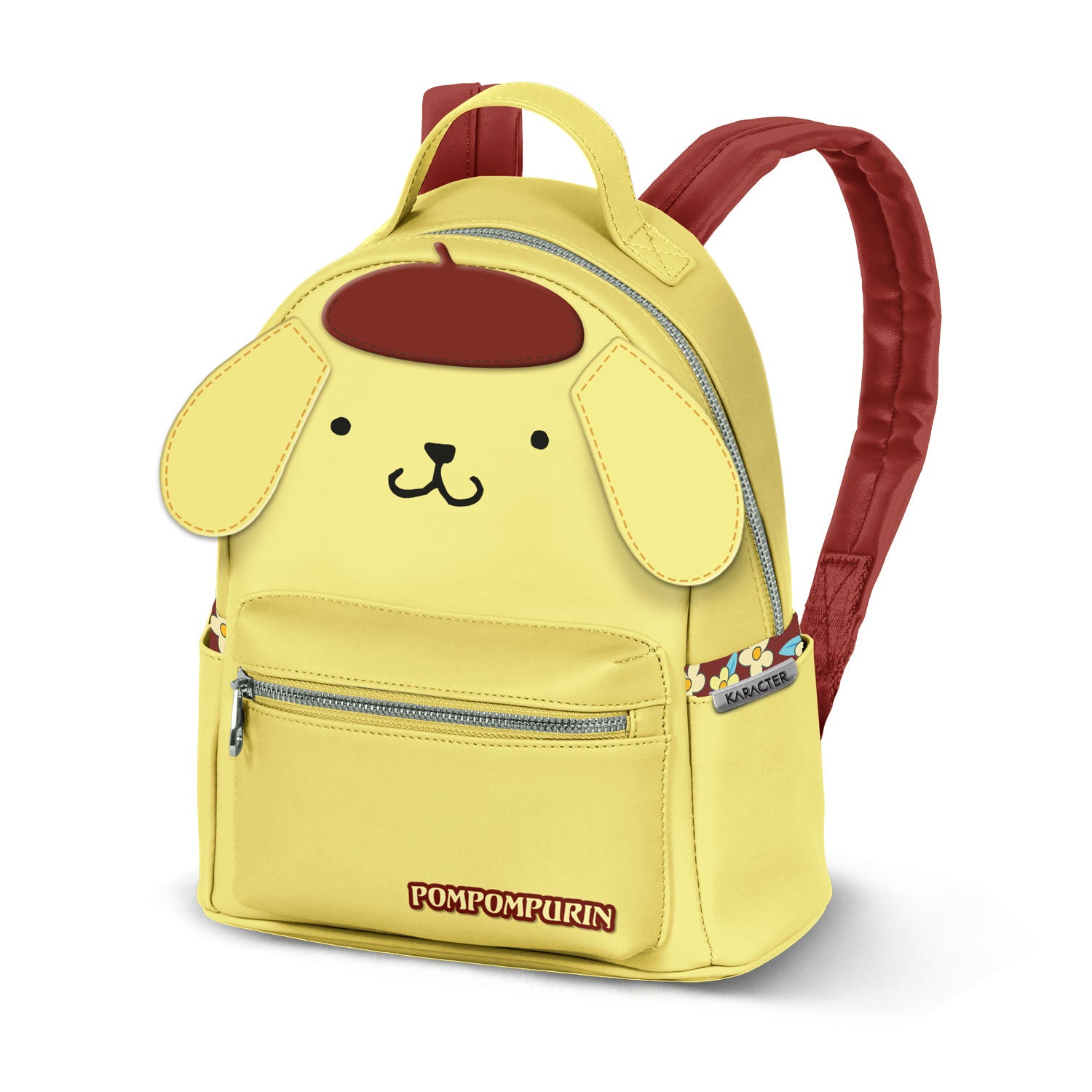 Hello Kitty Pompompurin Face-Mochila Heady, Hueso