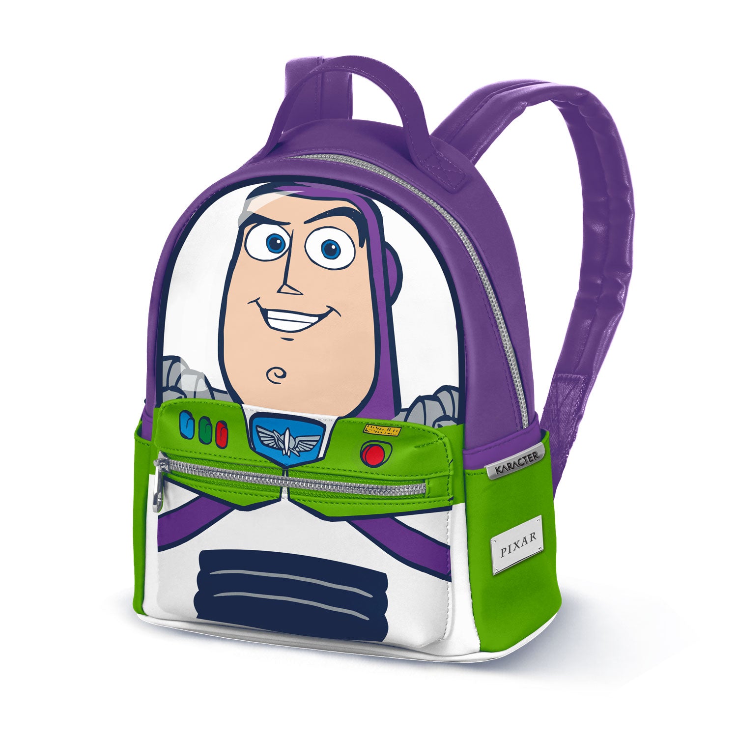 Disney Toy Story Buzz-Mochila Heady Pequeña, Blanco