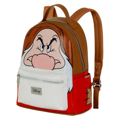 Disney Sieben Zwerge Grumpy-Rucksack Heady, Braun