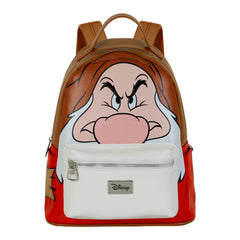 Disney Sieben Zwerge Grumpy-Rucksack Heady, Braun