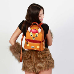Disney Bambi Face-Rucsac Heady, maro