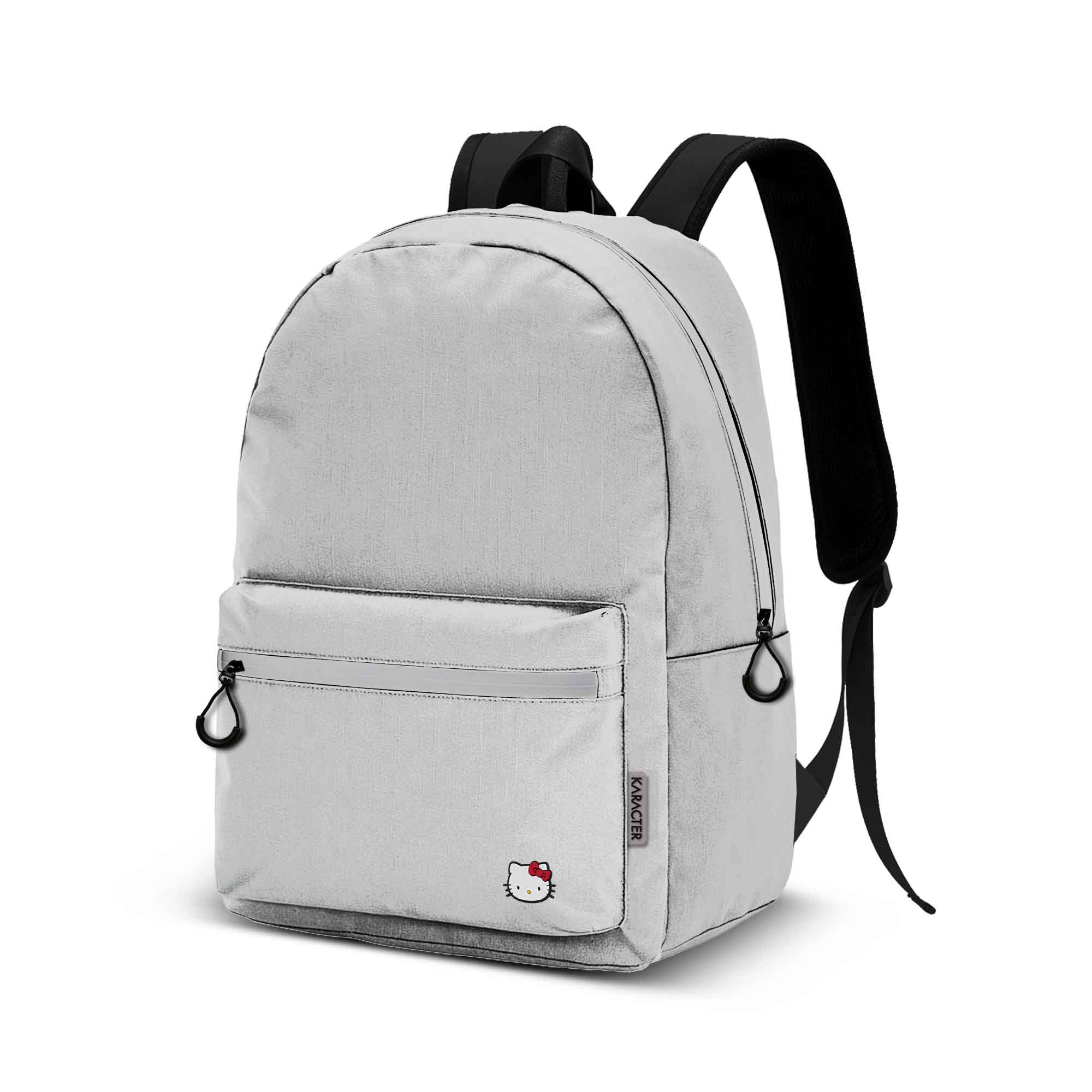 Hello Kitty Morandi-Mochila Block, Gris
