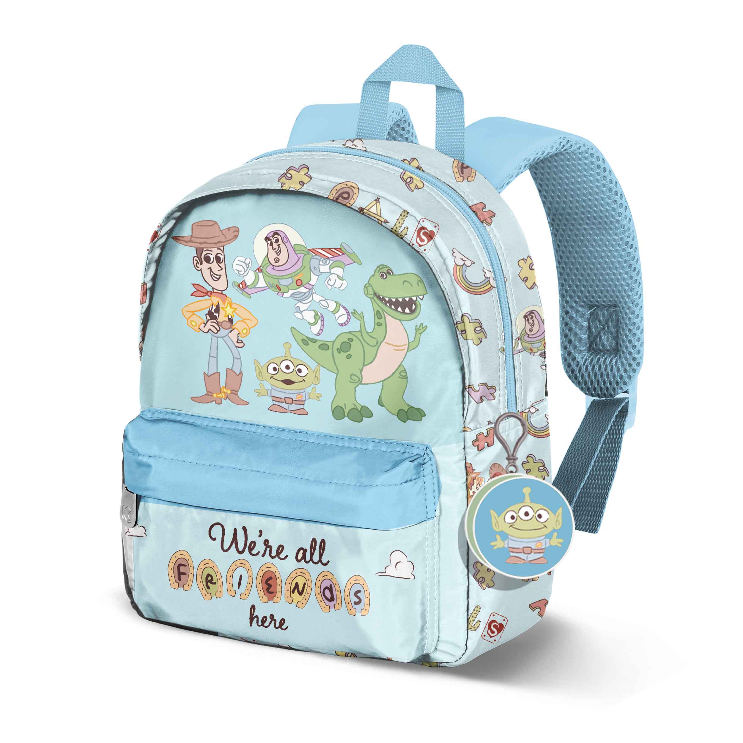 Disney Toy Story Friends-Mochila Joy + Accesorio, Verde