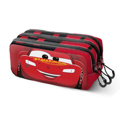Disney Cars 3 Speed-Estuche Portatodo Trick FAN 2.2, Rojo