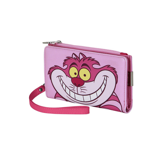 Disney Cheshire Cat Smile-Slim wallet, Pink