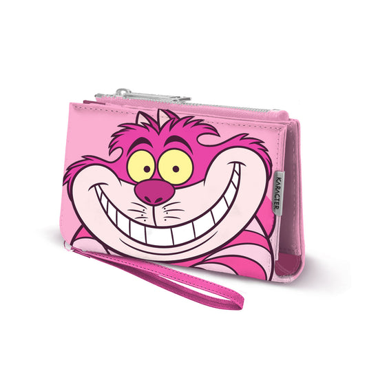 Disney Gato de Cheshire Smile-Billetero Slim, Rosa