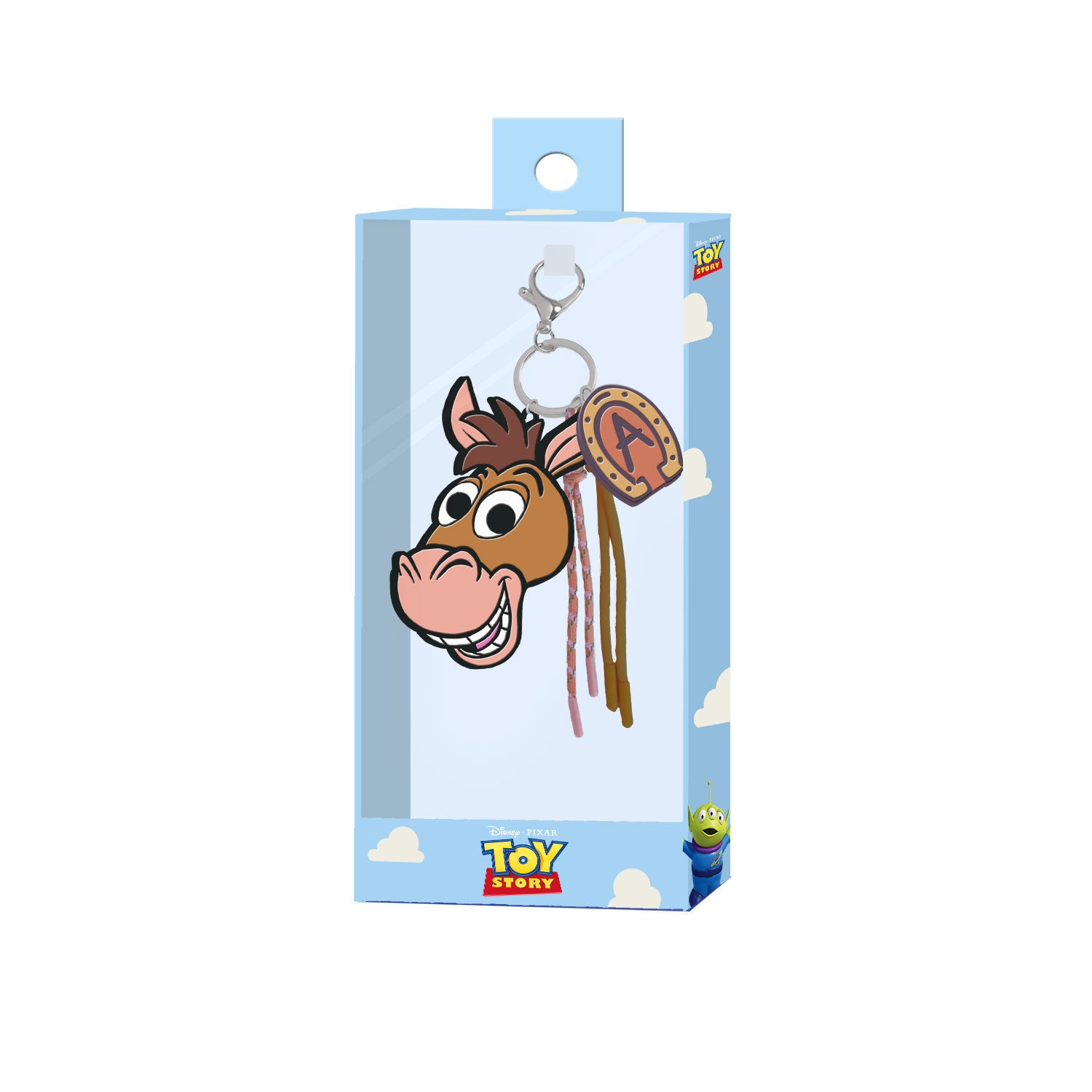 Disney Toy Story Bullseye-Llavero Charm, Marrón