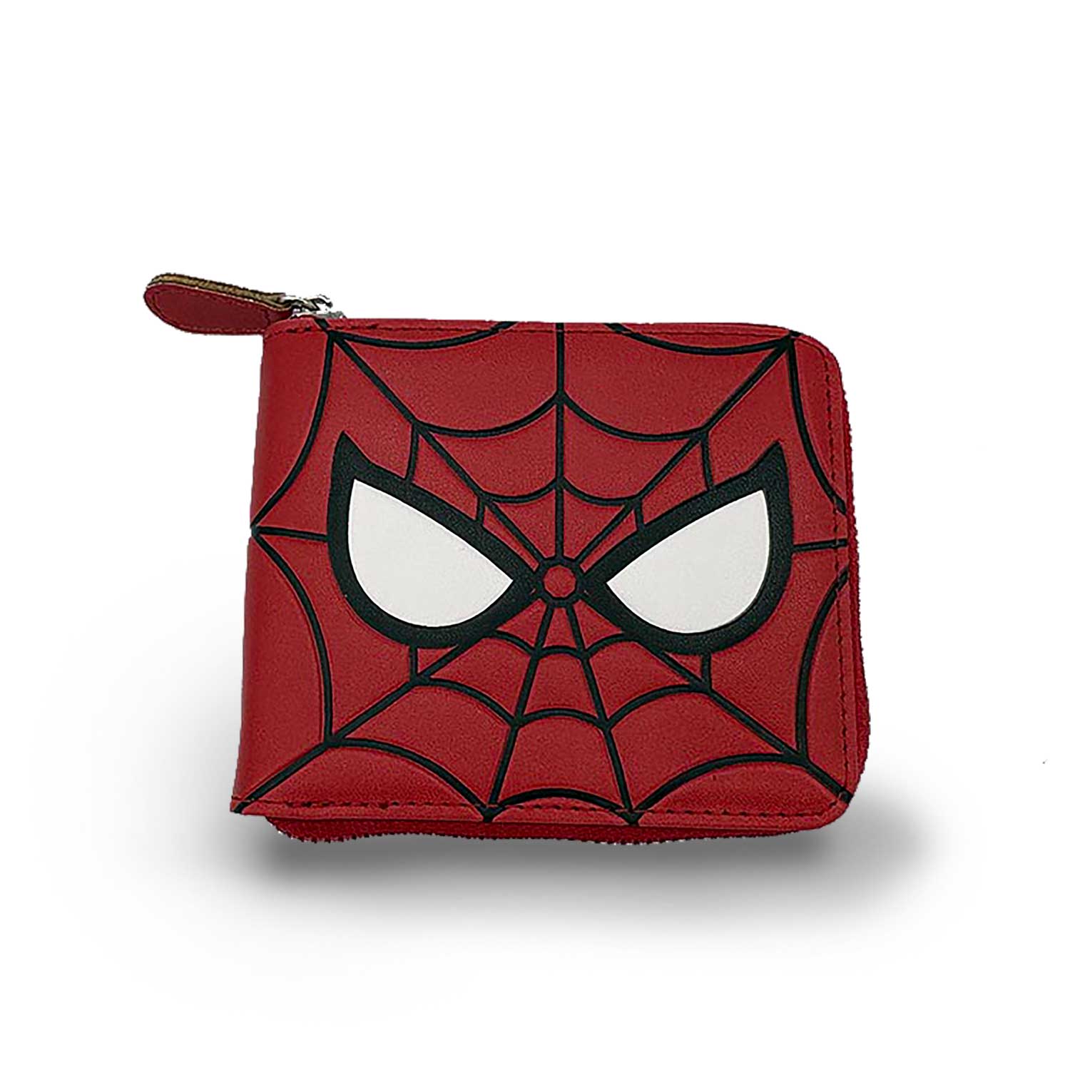 Marvel Spiderman Chibi-Wallet Man Zip, Rojo