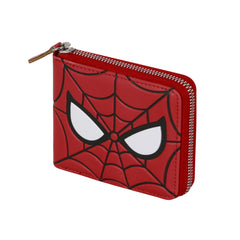 Marvel Spiderman Chibi-portofel cu fermoar, Roșu