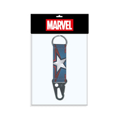 Marvel Captain America Star-Man Keychain, Blue