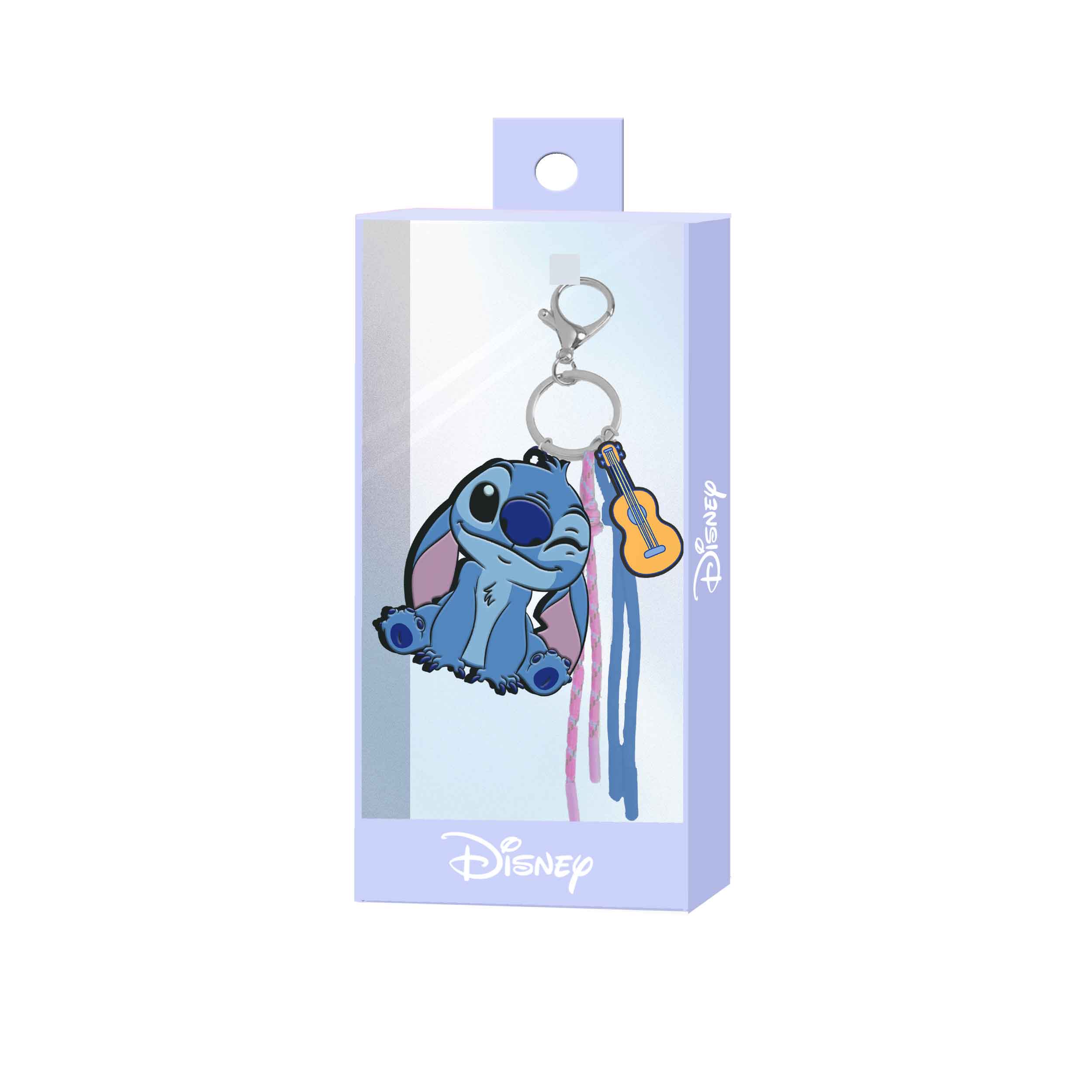 Disney Lilo y Stitch Wink-Llavero Charm, Azul
