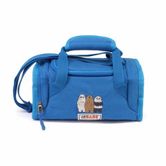 We Bare Bears Siamo Solo Orsi Blu Reale-Borsa Porta Merenda Mailbox, Blu
