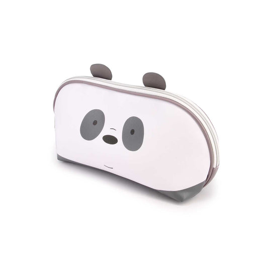 We Bare Bears Ours Pour Un et Un Pour T'Ours Panda-Trousse de Toilette Jelly, Blanc