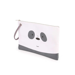 We Bare Bears Siamo Solo Orsi Orso Panda-Beauty Case da Spiaggia Sunny, Bianco