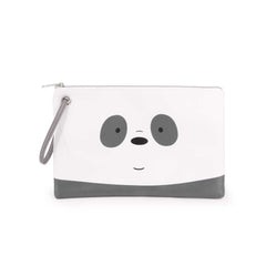 We Bare Bears Siamo Solo Orsi Orso Panda-Beauty Case da Spiaggia Sunny, Bianco