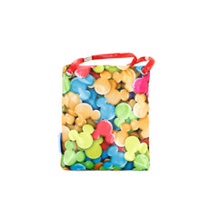 Disney Topolino Delicious-Borsa a Tracolla Action Mini Verticale, Rosso