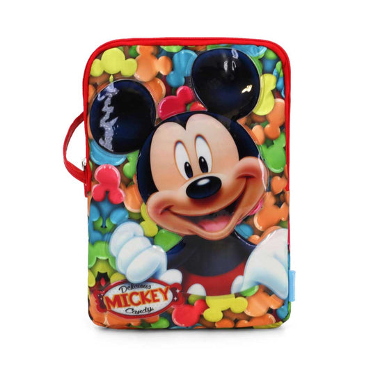 Disney Topolino Delicious-Borsa a Tracolla Tablet, Rosso