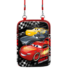 Disney Cars 3 Pole-Borsa a Tracolla Tablet, Nero