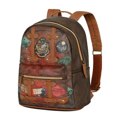 Harry Potter Railway-Fashion Backpack, Brown