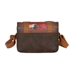 Harry Potter Railway-Borsa a Tracolla Satchel, Marrone