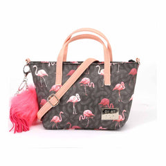 Oh My Pop Flaminpop-Borsa Tote Piccola, Multicolore