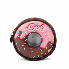 Oh My Pop! Choconut-Monedero Redondo, Marrón