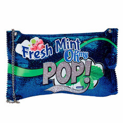 Oh My Pop! Mint-Borsa a Tracolla Bubblegum, Blu Scuro